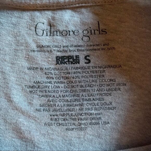 Gilmore Girls and Coffee gray T shirt size small (G1) - Picture 5 of 5